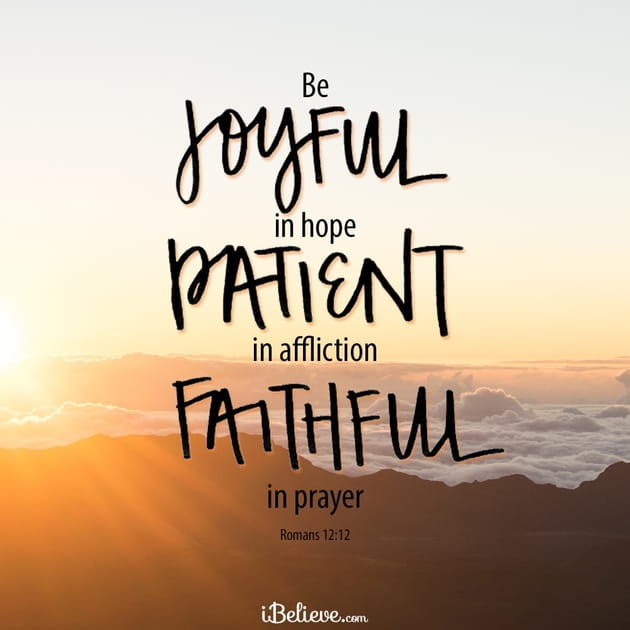 be joyful